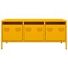 vidaXL Coffee Table Mustard Yellow 101.5x50x43.5 cm Cold-rolled Steel
