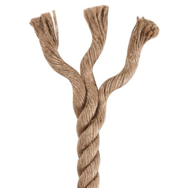 vidaXL Rope 100% Jute 14 mm 100 m