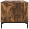 vidaXL Coffee Table Smoked Oak 90 x 49 x 46 cm Engineered Wood