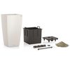 LECHUZA Planter Cubico Color 40 ALL-IN-ONE White 13150