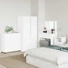 vidaXL Storage Cabinet White 80 x 31 x 81 cm Engineered Wood