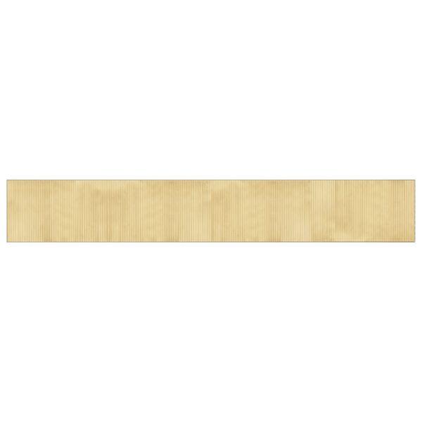 vidaXL Rug Rectangular Light Natural60x400 cm Bamboo