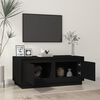 vidaXL Coffee Table Black 102x50x44 cm Engineered Wood