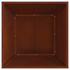 vidaXL Fire Pit Brown 60 x 60 x 35 cm Weathering Steel