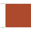 vidaXL Vertical Awning Terracotta 60x1000 cm Oxford Fabric