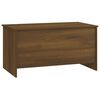 vidaXL Coffee Table Brown Oak 102x55.5x52.5 cm Engineered Wood