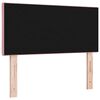 vidaXL LED Headboard with Headboard Pink 90 cm Faux Leather