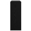 vidaXL Sideboard Black Oak 69.5 x 34 x 90 cm Engineered Wood