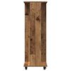 vidaXL Wardrobe with Shelf Old Wood 102 x 38 x 110 cm Engineered wood