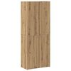 vidaXL Office Cabinet Artisan Oak 60 x 32 x 152.5 cm Engineered Wood