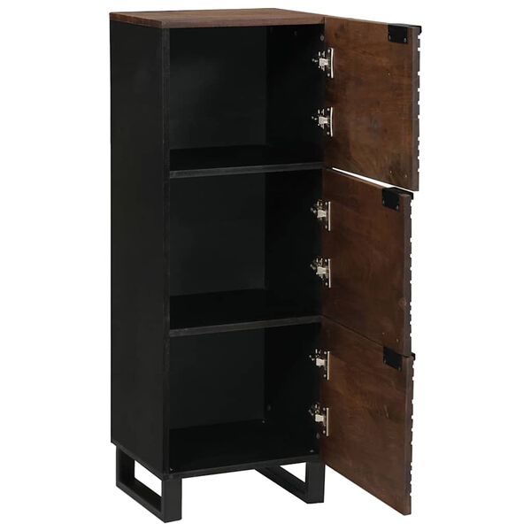 vidaXL Highboard Brown 40 x 33 x 110 cm Solid mango wood