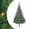 vidaXL Artificial Pre-lit Christmas Tree Green 180 cm PVC