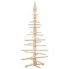 vidaXL Wooden Christmas Tree for Decoration 180 cm Solid Wood Pine