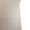 vidaXL Self-adhesive PVC Flooring Planks 2.51 m&sup2; 2mm Oak Classic White