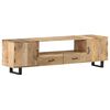 vidaXL TV Cabinet 160x30x45 cm Solid Mango Wood