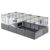 Ferplast Rabbit Cage Multipla Maxi 142.5x72x50 cm Black