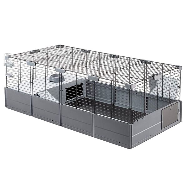 Ferplast Rabbit Cage Multipla Maxi 142.5x72x50 cm Black