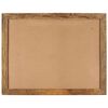 vidaXL Photo Frames 2 pcs 50x60 cm Solid Reclaimed Wood and Glass