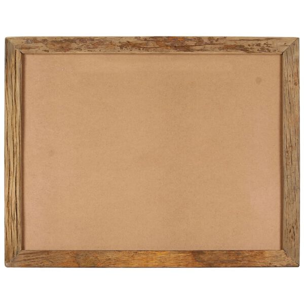 vidaXL Photo Frames 2 pcs 50x60 cm Solid Reclaimed Wood and Glass