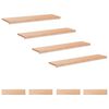 vidaXL Stair Treads 8 pcs 120 x 25 x 2 cm Natural Solid Beech Wood