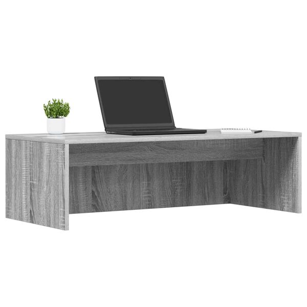 vidaXL Wall-Mounted Desk Grey Sonoma 100 x 45 x 30 cm Engineered Wood