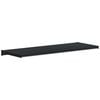 vidaXL Window Sill Anthracite with Wood Grain 100 x 35 x 4.5 cm PVC