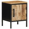 vidaXL Bedside Cabinet Brown and Black 30 x 30 x 40 cm