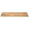 vidaXL Table Top 100x60x3.8 cm Rectangular Solid Wood Mango