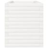 vidaXL Garden Planter White 90x40x45.5 cm Solid Wood Pine