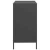 vidaXL Sideboard Black 68x39x73.5 cm Cold-rolled Steel