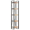 vidaXL 5-Tier Bookcase 40x30x180 cm Solid Acacia Wood