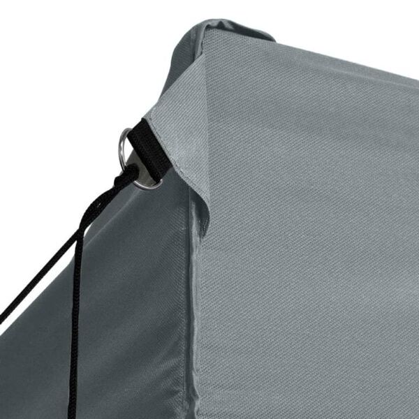 vidaXL Foldable Tent with 3 Walls 431x291x315 cm Anthracite