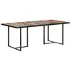 vidaXL Dining Table | Multicolour | Solid reclaimed wood | 200 x 100 cm