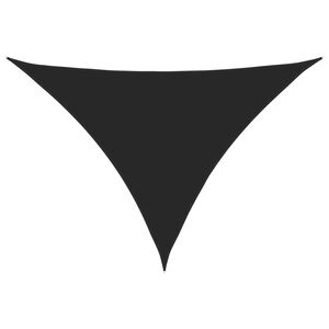 vidaXL Sunshade Sail Oxford Fabric Triangular 2.5x2.5x3.5 m Black