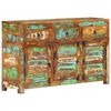 vidaXL Sideboard 110x30x65 cm Solid Wood Reclaimed