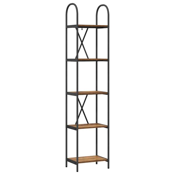 vidaXL Bookshelf Old Wood 40 x 30 x 183 cm Engineered wood