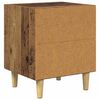 vidaXL Bed Cabinet Old Wood 40 x 35 x 47.5cm Engineered Wood