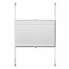 Plisse Blind 40x150cm White Pleated Blind