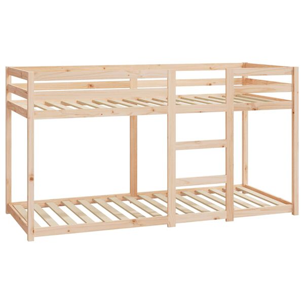 vidaXL Bunk Bed without Mattress 80x200 cm Solid Wood Pine
