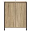 vidaXL Shoe Cabinet with Door Sonoma 79 x 36 x 100 cm Engineered Wood