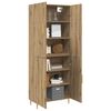 vidaXL Highboard Artisan oak 69.5 x 34 x 180 cm Engineered Wood