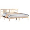 vidaXL Bed Frame without Mattress 200x200 cm Solid Wood
