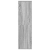 vidaXL Book Cabinet Grey Sonoma 34x31x112 cm Engineered Wood