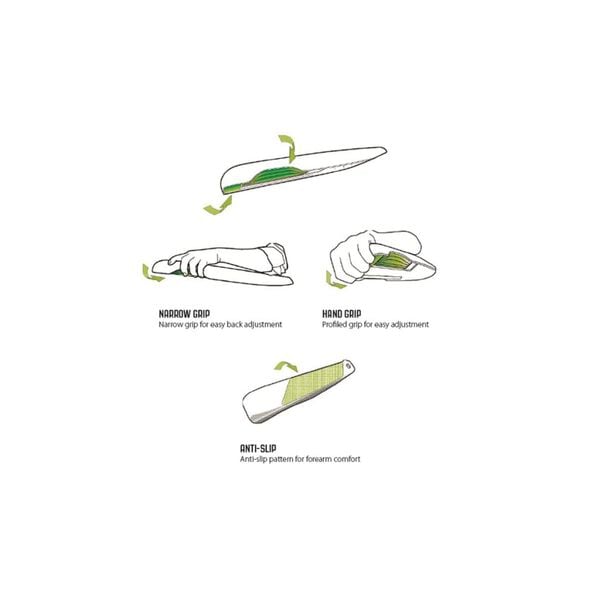 Outwell Folding Chair Ontario Grey 61x70x105 cm 410078