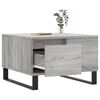 vidaXL Coffee Table Grey Sonoma 55x55x36.5 cm Engineered Wood