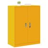 vidaXL Storage Cabinet Mustard Yellow 80 x 40 x 105 cm Steel