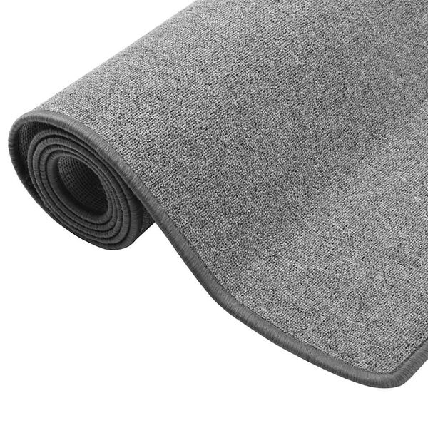 vidaXL Carpet Runner Dark Grey 50x250 cm