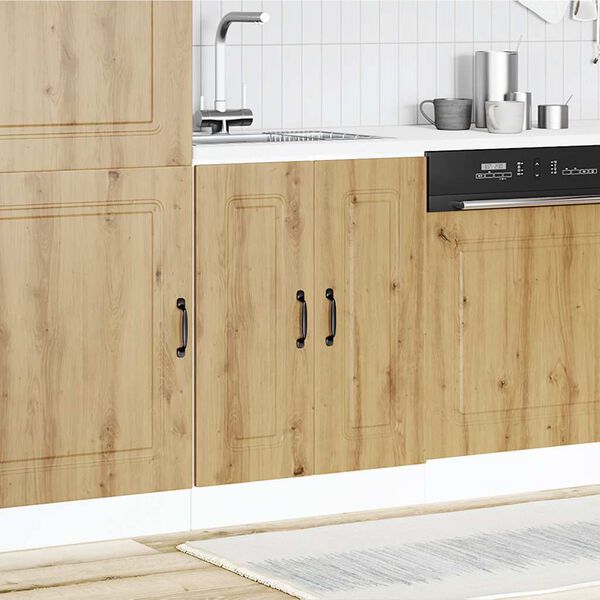 vidaXL Sink Base Cabinet Kalmar Artisan Oak 60x46x81.5 cm Engineered Wood