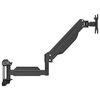 vidaXL Monitor Wall Mount for Max 27 Inch Screen Gas Spring 10 kg