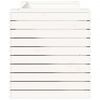 vidaXL Planter Bench White 167.5x60x65 cm Solid Wood Pine